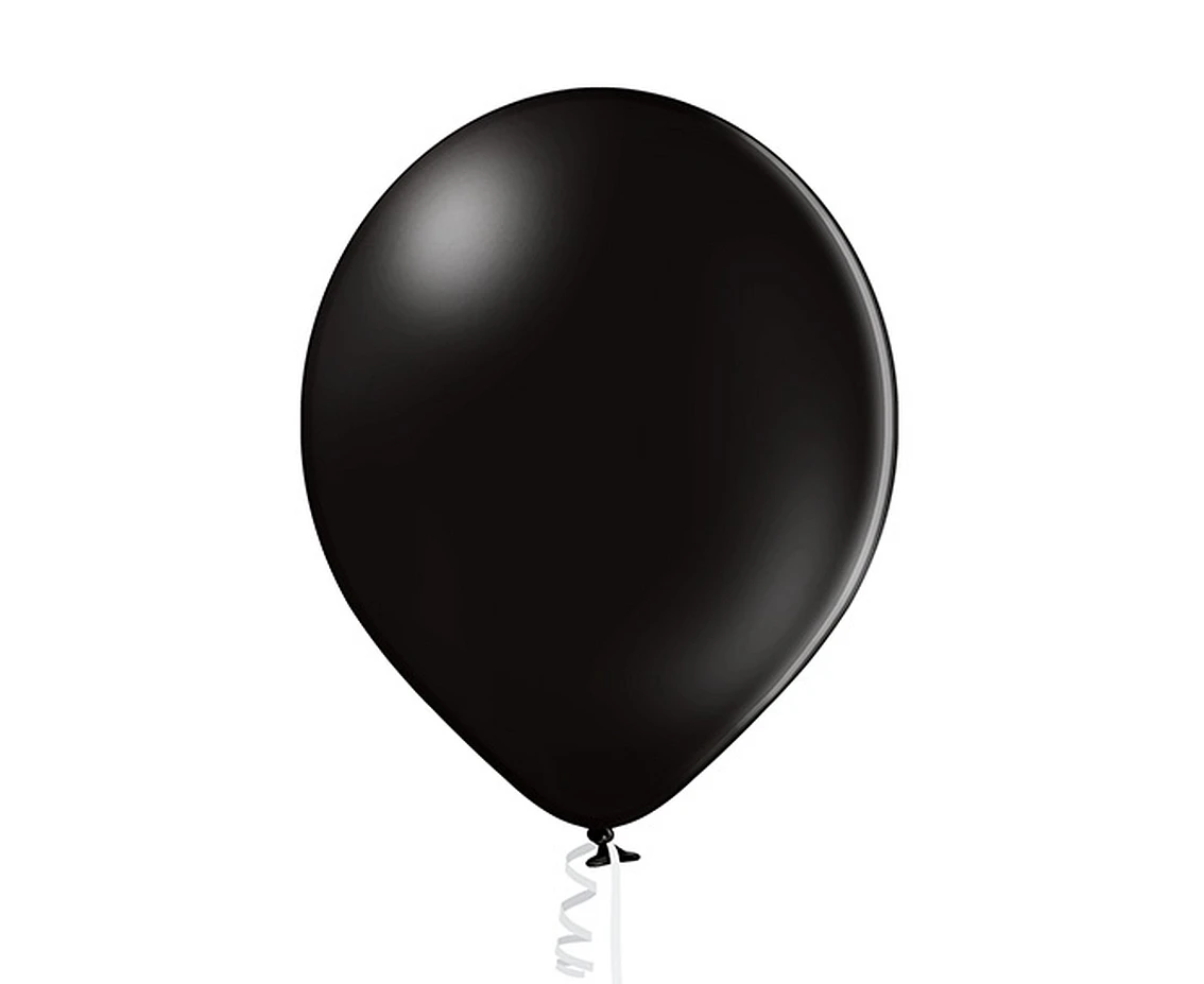 Balloons Belbal 17", B150-025, black, 25pcs