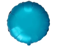 Foil balloon  18" FX - Round (satin Capri) , packed