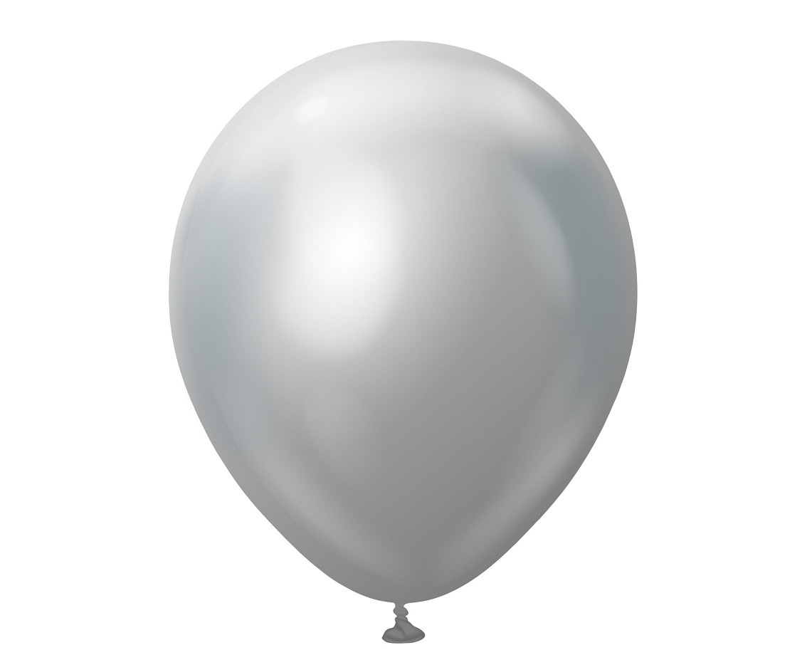 Balloons 18" Mirror silver, 25 pc.