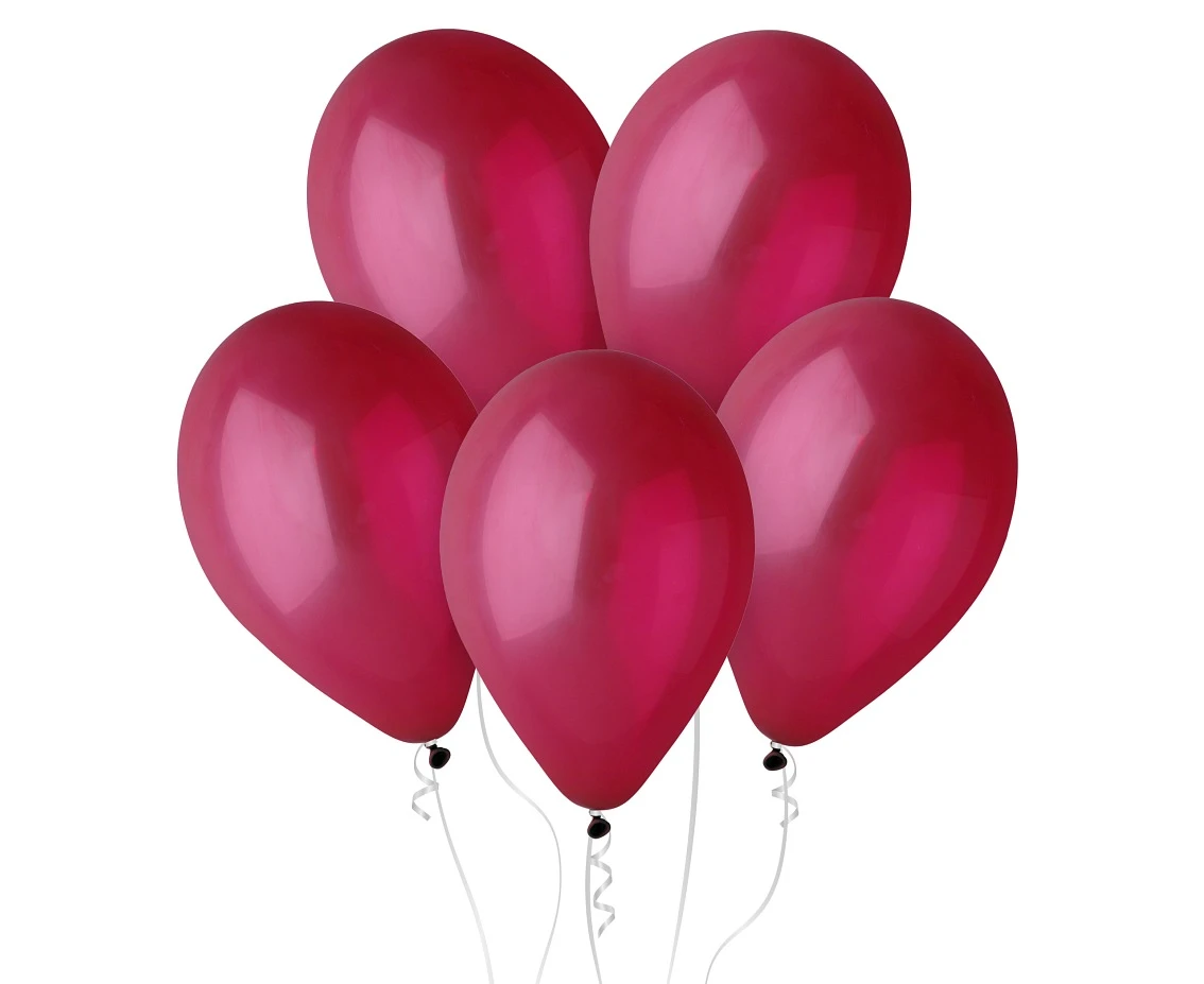 Balloons Gemar 13", pastel burgundy, 50pcs