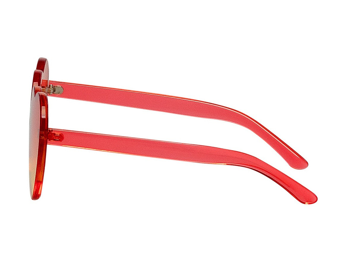 Party glasses Festival hearts orange