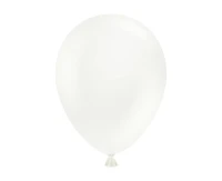 Balloons Tuftex 5", pastel white, 50 pcs