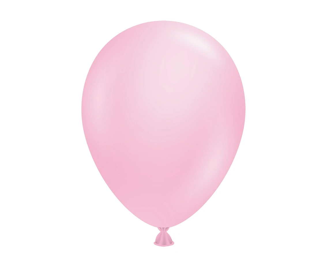 Balloons Tuftex 5", pastel baby pink, 50 pcs