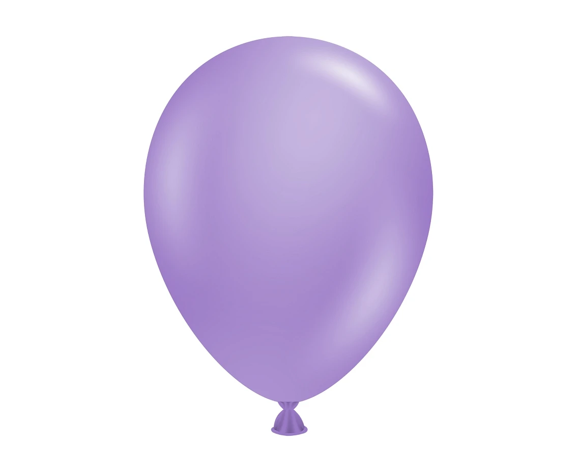 Balloons Tuftex 5", pastel lavender, 50 pcs