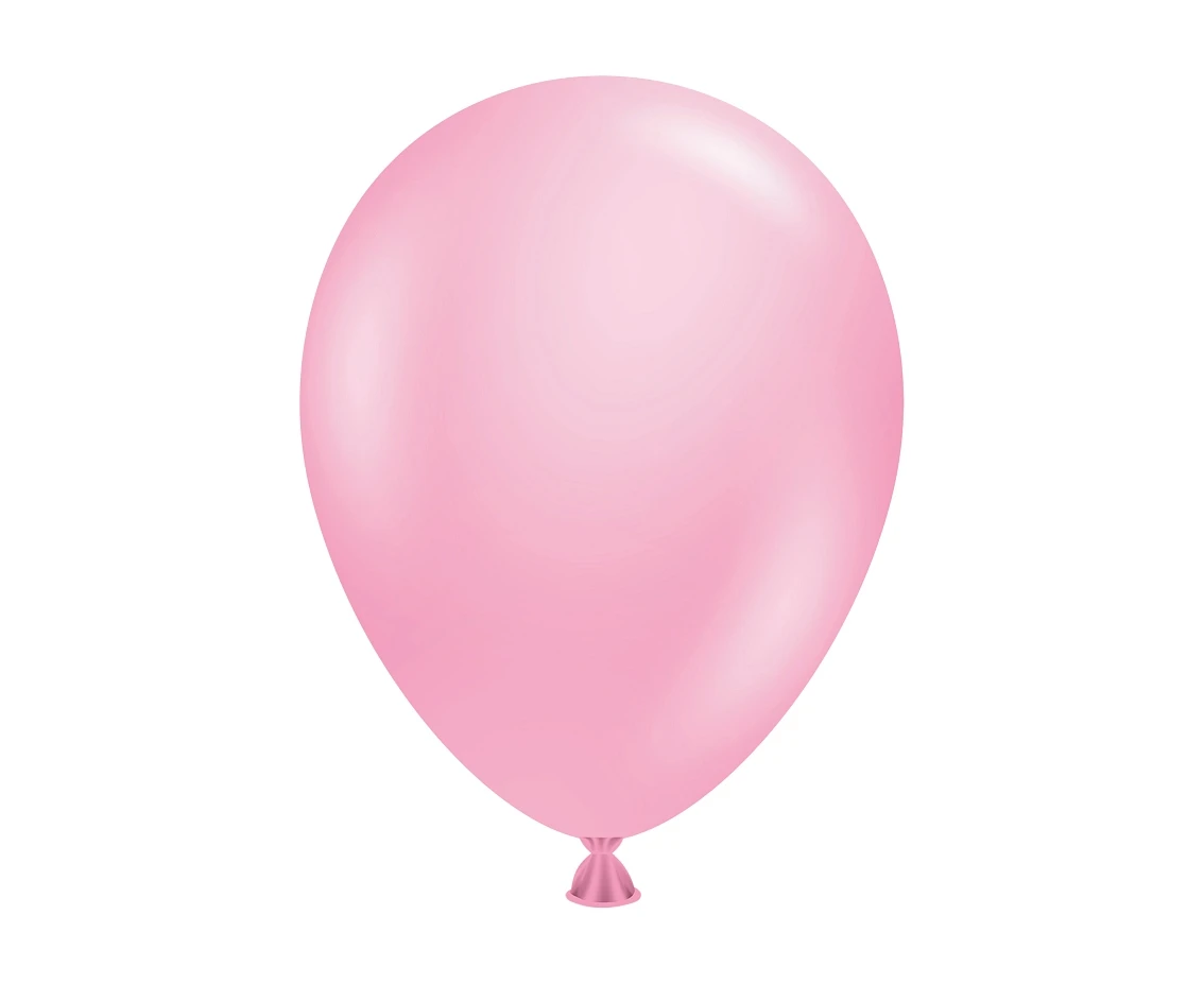 Balloons Tuftex 5", metallic pink, 50 pcs
