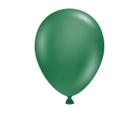 Balloons Tuftex 5", metallic forest green, 50 pcs