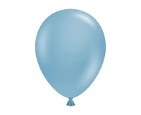 Balloons Tuftex 5", pastel blue slate, 50 pcs