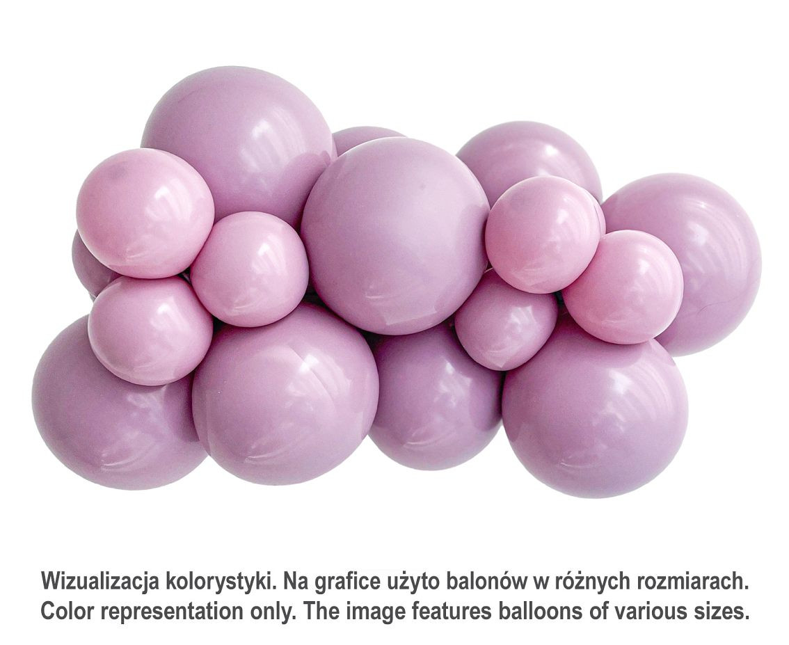 Balloons Tuftex 5", pastel canyon rose, 50 pcs