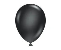 Balloons Tuftex 5", pastel black, 50 pcs