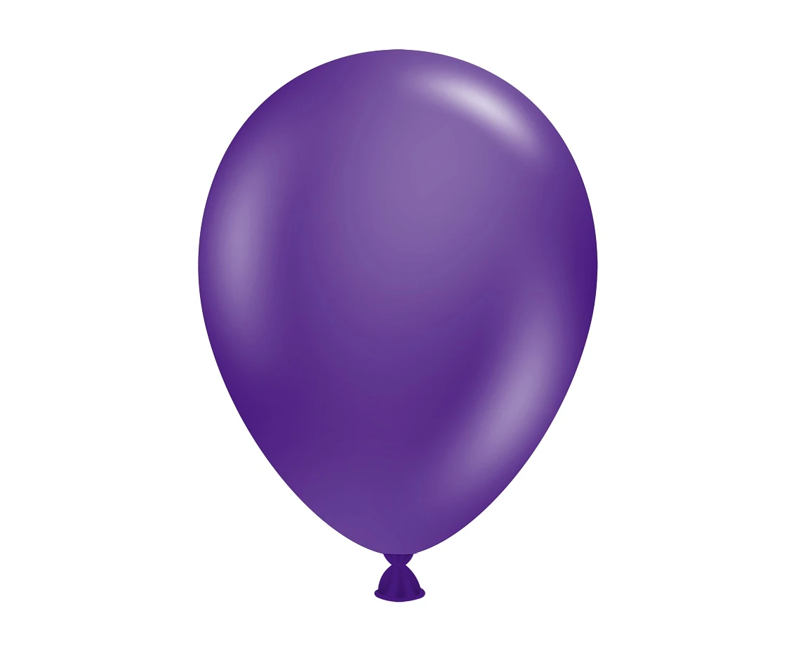 Balloons Tuftex 5", pastel plum, 50 pcs