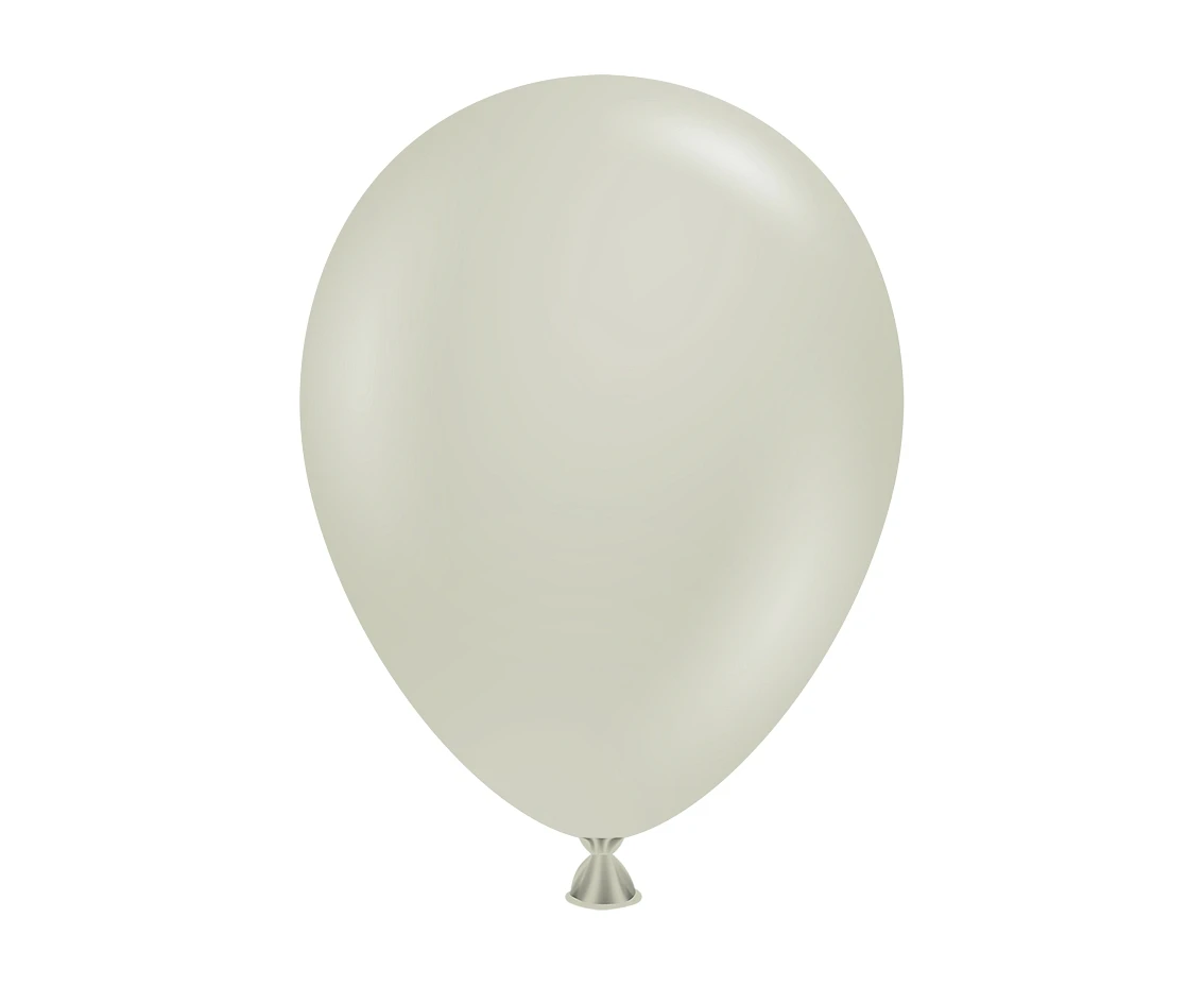 Balloons Tuftex 5", pastel stone, 50 pcs