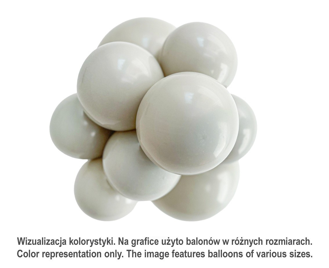 Balloons Tuftex 17", pastel stone, 25 pcs