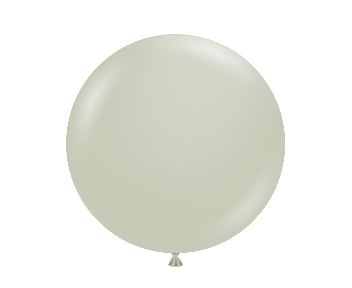 Balloons Tuftex 17", pastel stone, 25 pcs