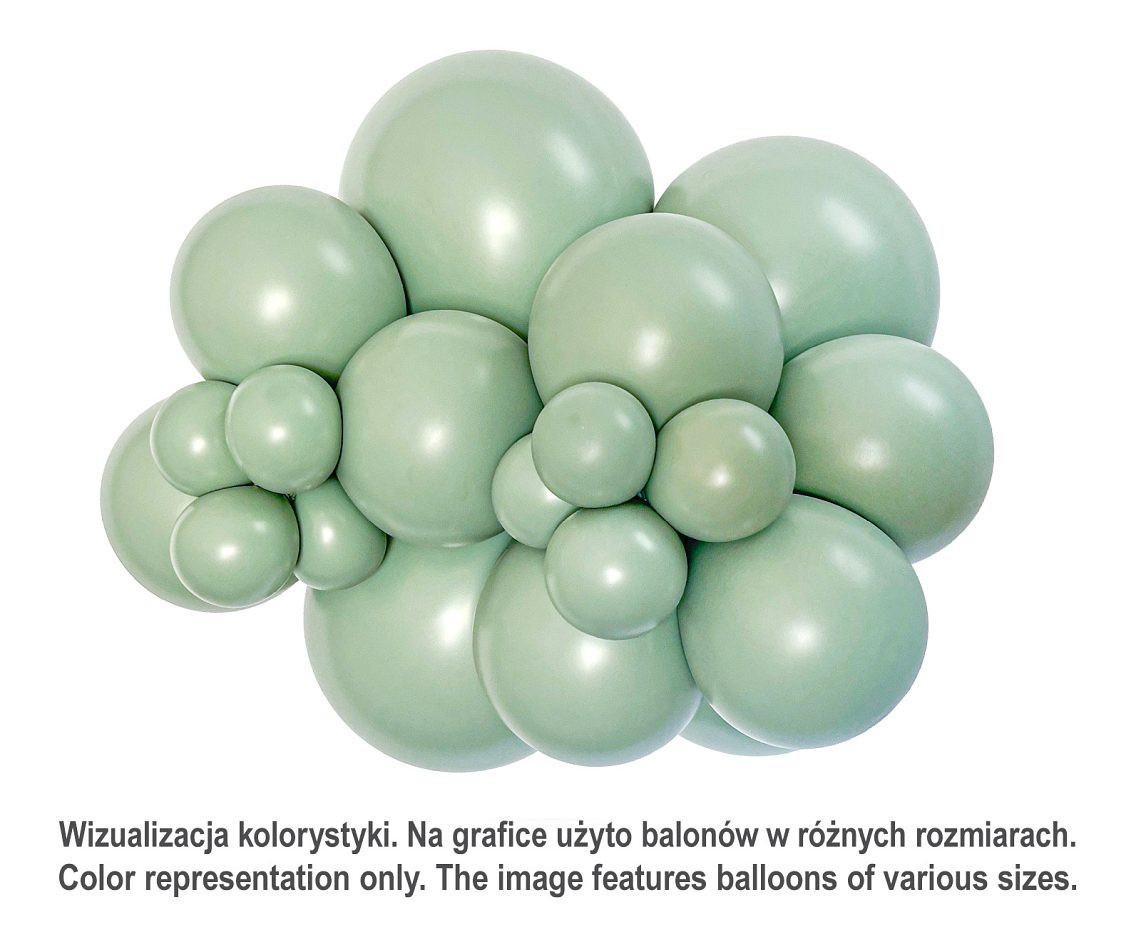 Balloons Tuftex 11", pastel meadow, 100 pcs