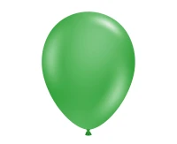 Balloons Tuftex 11", pastel green, 100 pcs