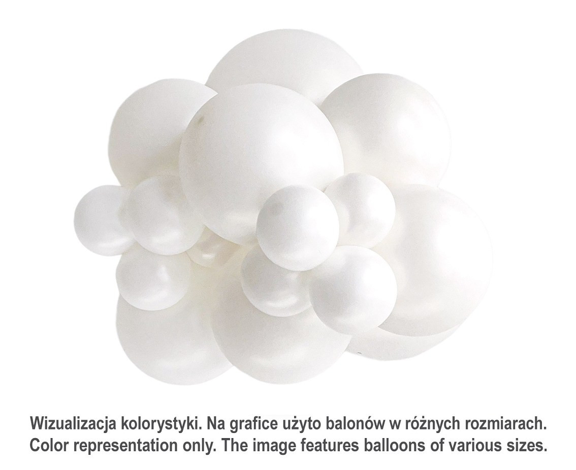 Balloons Tuftex 5", pastel sugar, 50 pcs