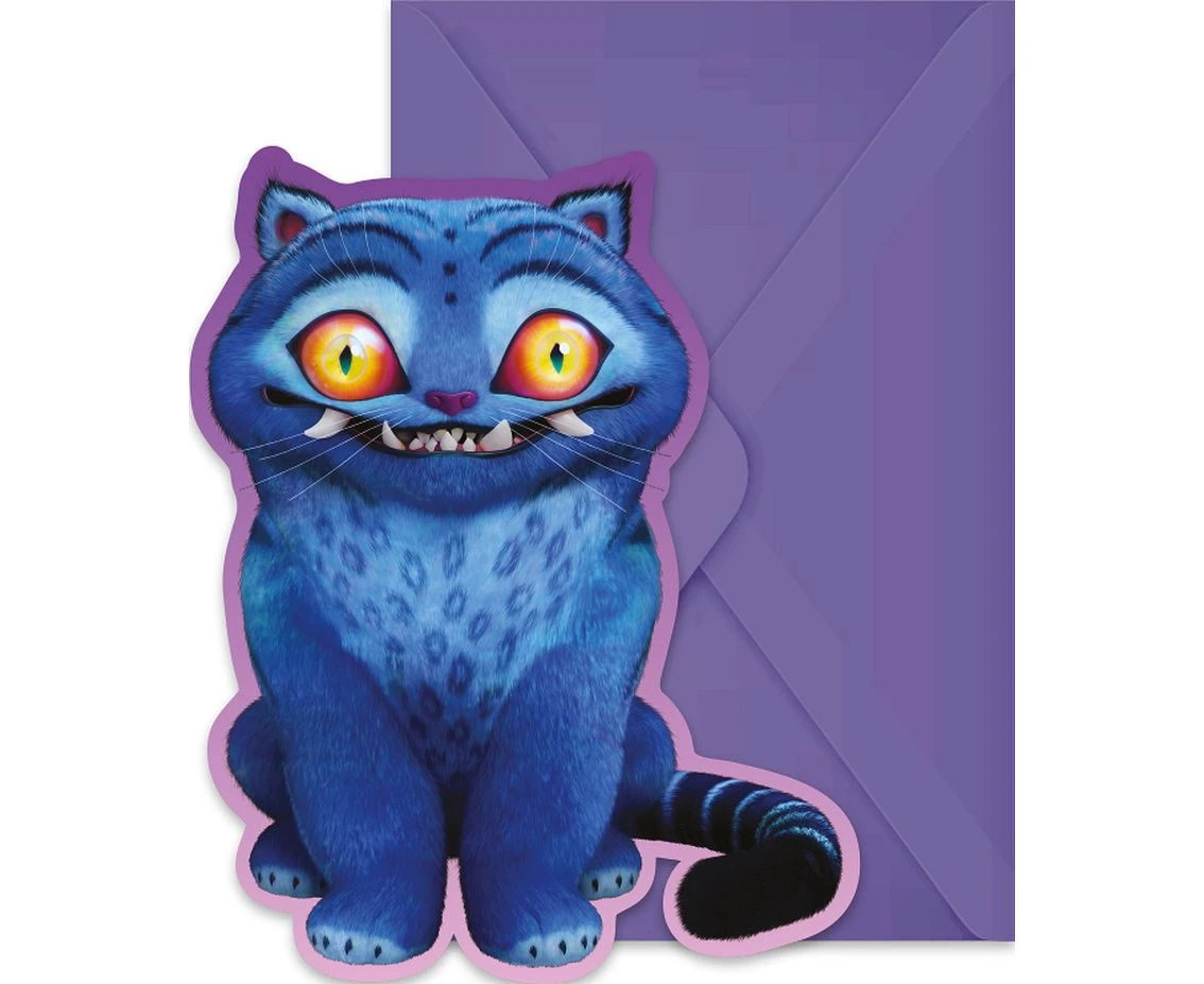 Invitations K-POP DEMON HUNTERS, 6 pcs