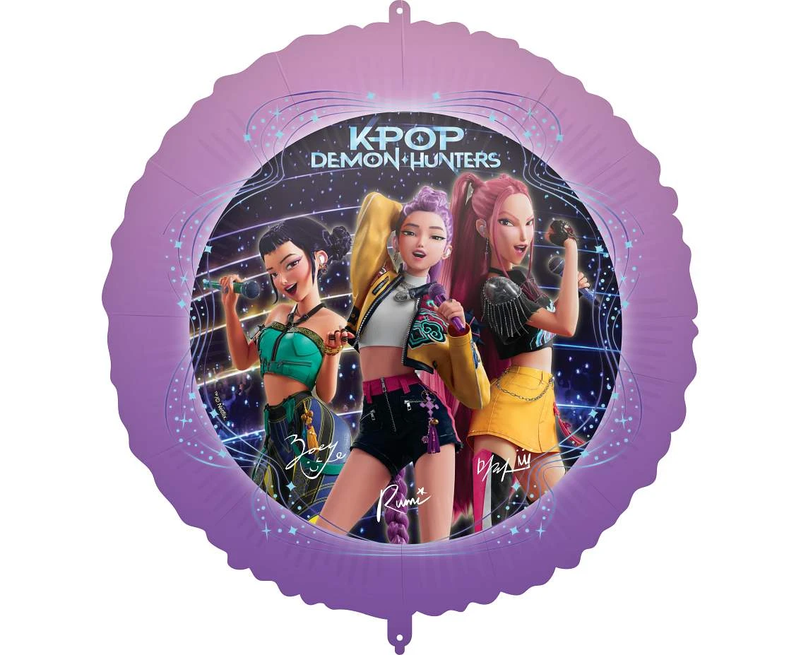 Foil balloon K-POP DEMON HUNTERS, 46 cm