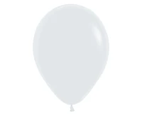 Sempertex Balloons 12", White, 50 pcs.