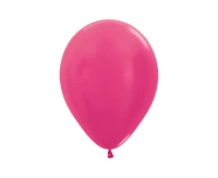 Sempertex Balloons 5", Metallic Fuchsia, 50 pcs.