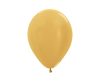 Sempertex Balloons 5", Metallic Gold, 50 pcs.