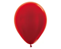 Sempertex Balloons 12", Metallic Red, 50 pcs.