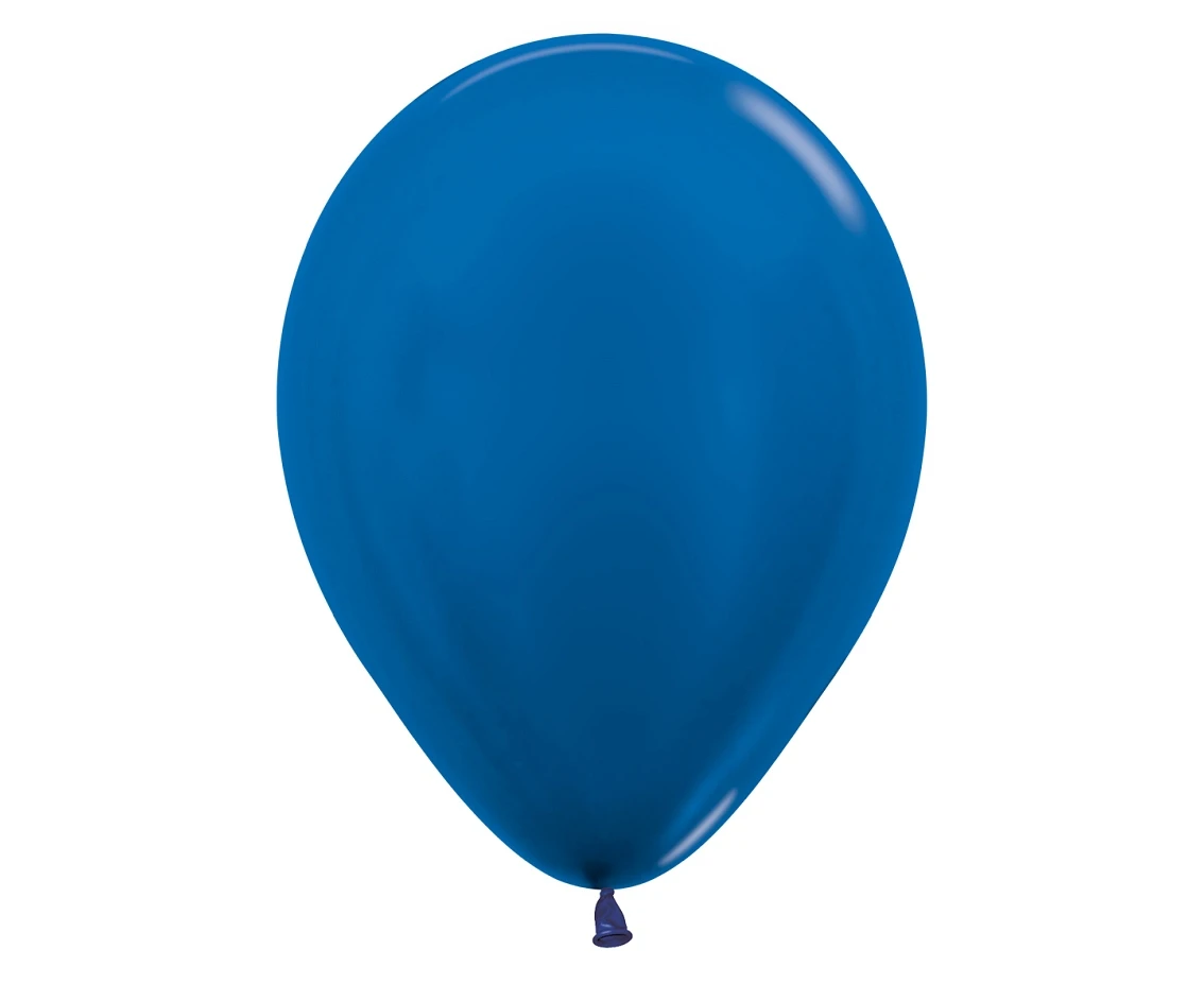 Sempertex Balloons 12", Metallic Blue, 50 pcs.