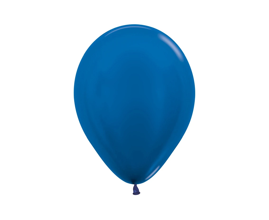 Sempertex Balloons 5", Metallic Blue, 50 pcs.