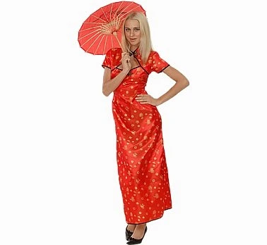 Strój dla dorosłych "Chińska lady", roz. 42 KK