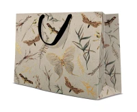 PAW gift bag Moths, 33,5 x 26,5 x 13 cm