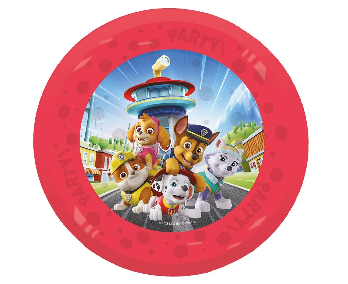 Reusable plate "PAW PATROL" (Nickelodeon), 21cm, 1 pc