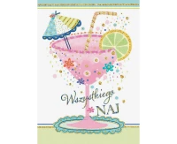 Greeting card KARNET B6 MARTINI, 1 pc.
