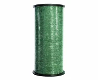 Ribbon green glitter effect, 100 y (92 m)