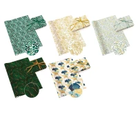 PAW Neutral Wrapping Paper 45, assorted patterns, 70x200 cm