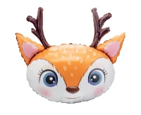 Foil balloon Deer, 72x67 cm