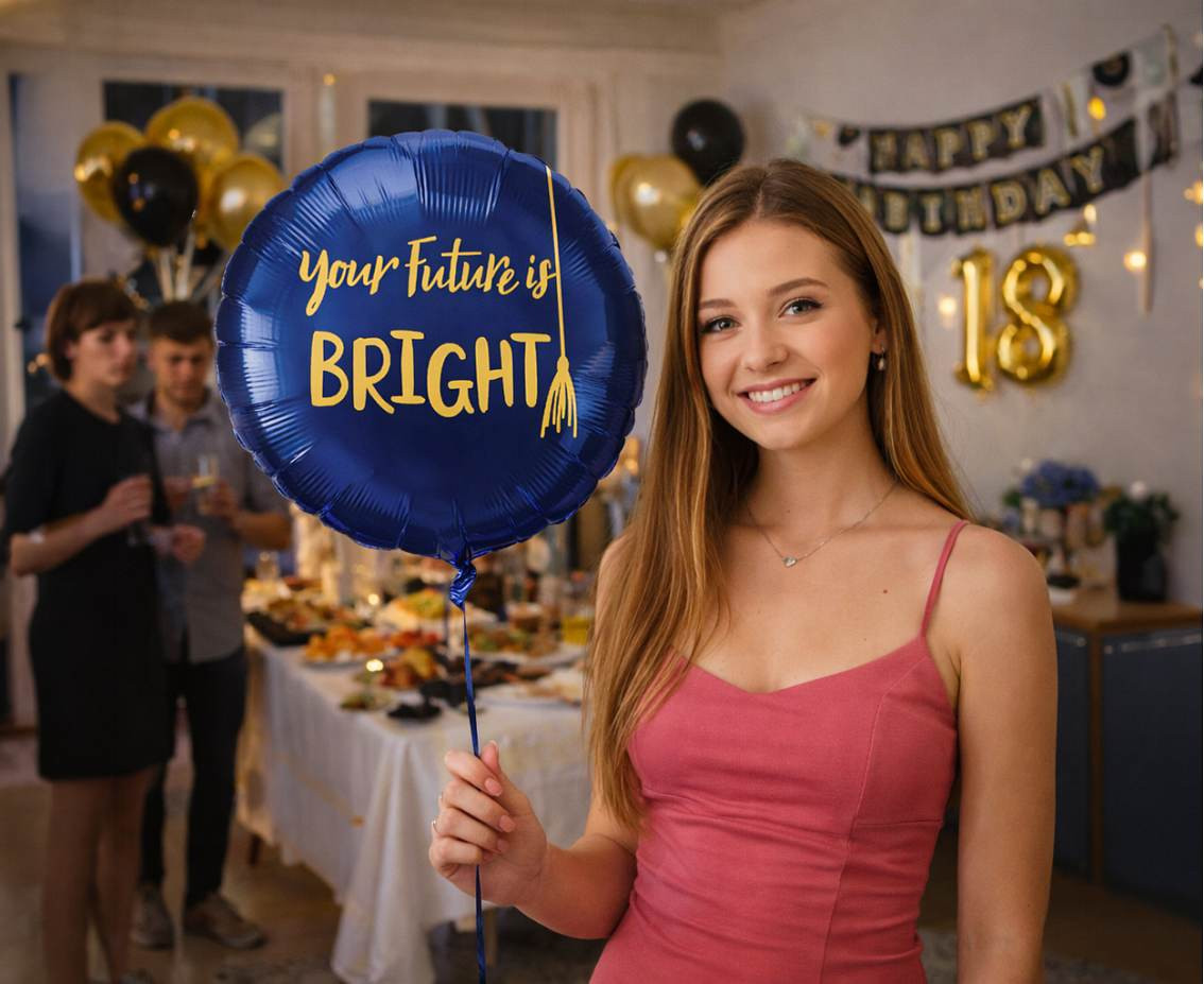 Foil balloon 18" Your Future is Bright