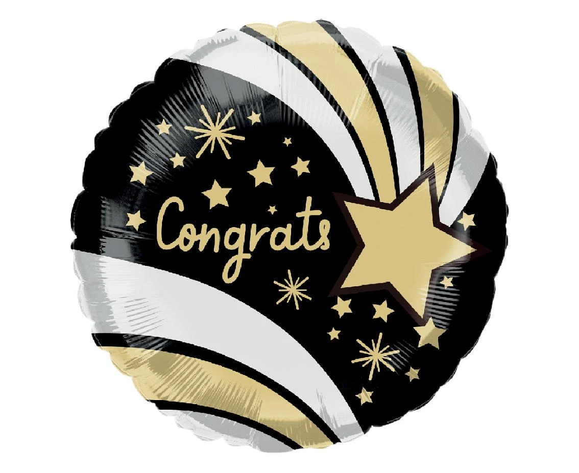 Foil balloon 18" Congrats