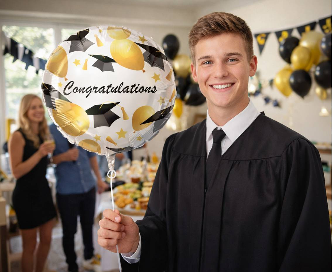 Foil balloon 18" Graduation