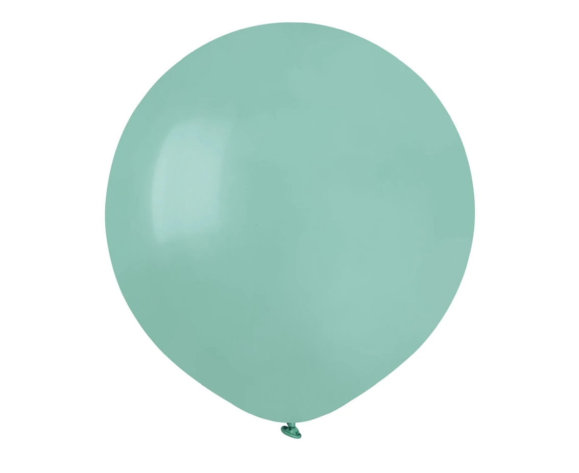 Balloons Gemar 19", pastel tiffany, 25pcs