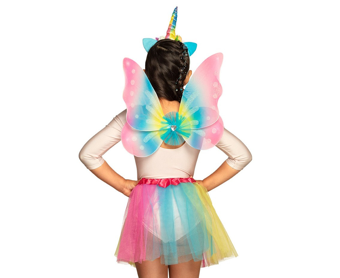 Set Unicorn fairy (tiara, wings and tutu)