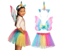 Set Unicorn fairy (tiara, wings and tutu)