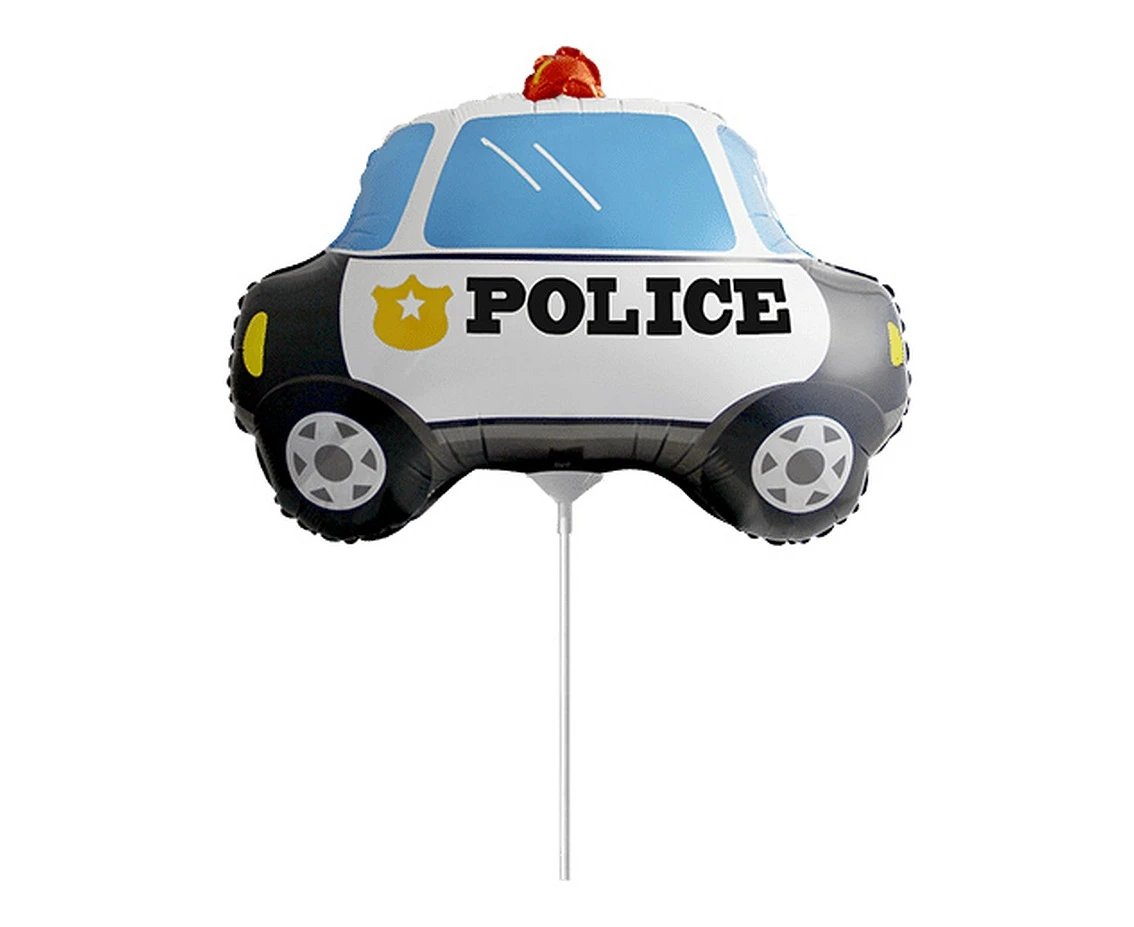 Foil Balloon 9" FX – Baby Police mini, unpackaged