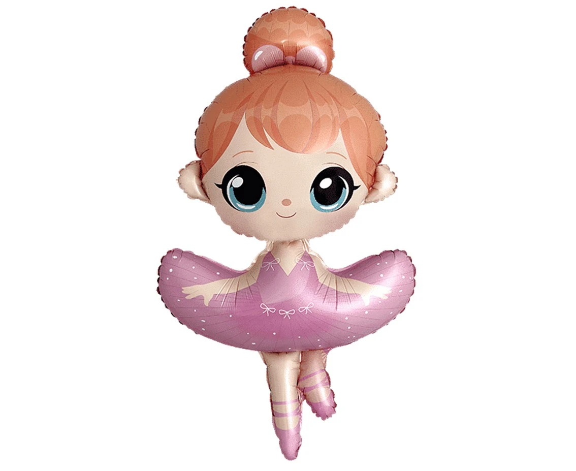 Foil Balloon 16" FX – Ballerina mini, unpackaged