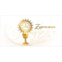 Invitation card Holly Communion, 10 pcs