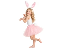 Pink Bunny Set (skirt, headband, bow tie)