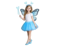 Blue Butterfly Set (wand, skirt, headband)
