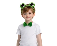 Frog Set (headband, bow tie)