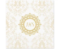 PAW Paper Napkins IHS Ornament, 33x33 cm, 20 pcs.