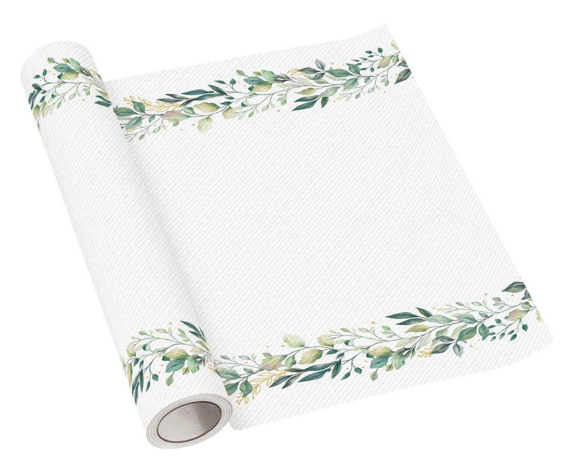 PAW Leaves tablecloth, 40cm x 5m
