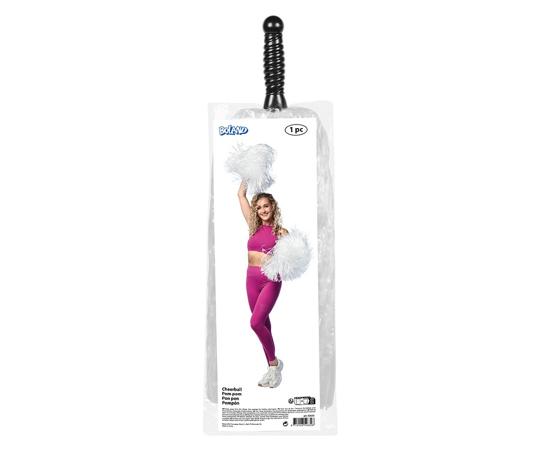 Cheerlider  Pompom white deluxe (50 cm)
